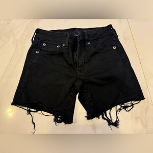 American eagle black shorts#17
